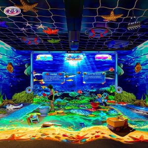 6 in1 Interactive Projection System AR Joyful Beach Immersive Experience