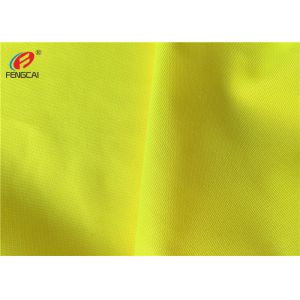 Polyester High Reflective Fluorescent Material Safety Vests Fabric