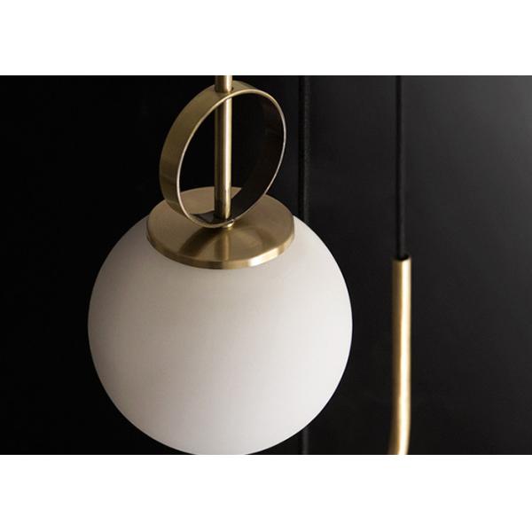 220V Indoor Iron Glass 35*120cm Modern Pendant Light For Living Room