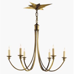 SC 5001 Venetian Medium Chandelier Bronze / Polished Nickel / Hand-Rubbed