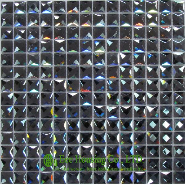 Wall &Floor Used Glass Mosaic Tiles,Mixed Color Glass Crystal Mosaic Tile for