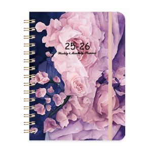 A5 Spiral Hardcover Notebook with Custom Logo Printing