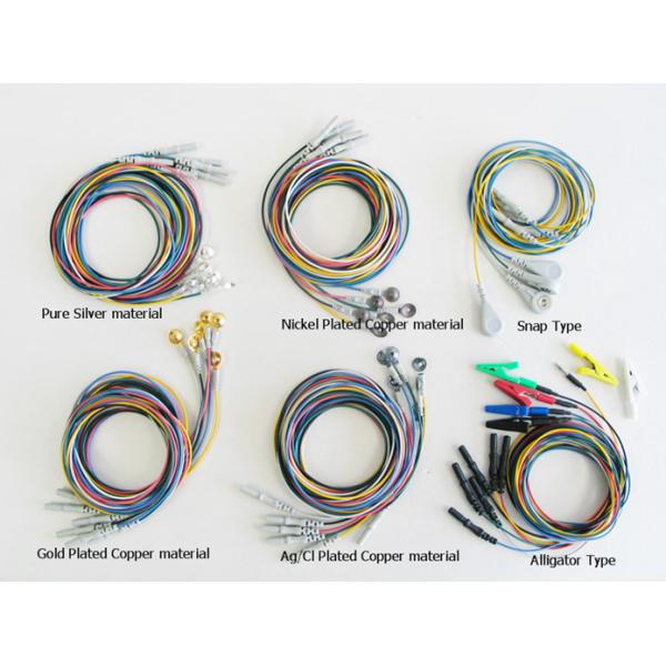 64 Channel EEG Electrode Cap For Wide QEEG 10 20 Electrode Placement System