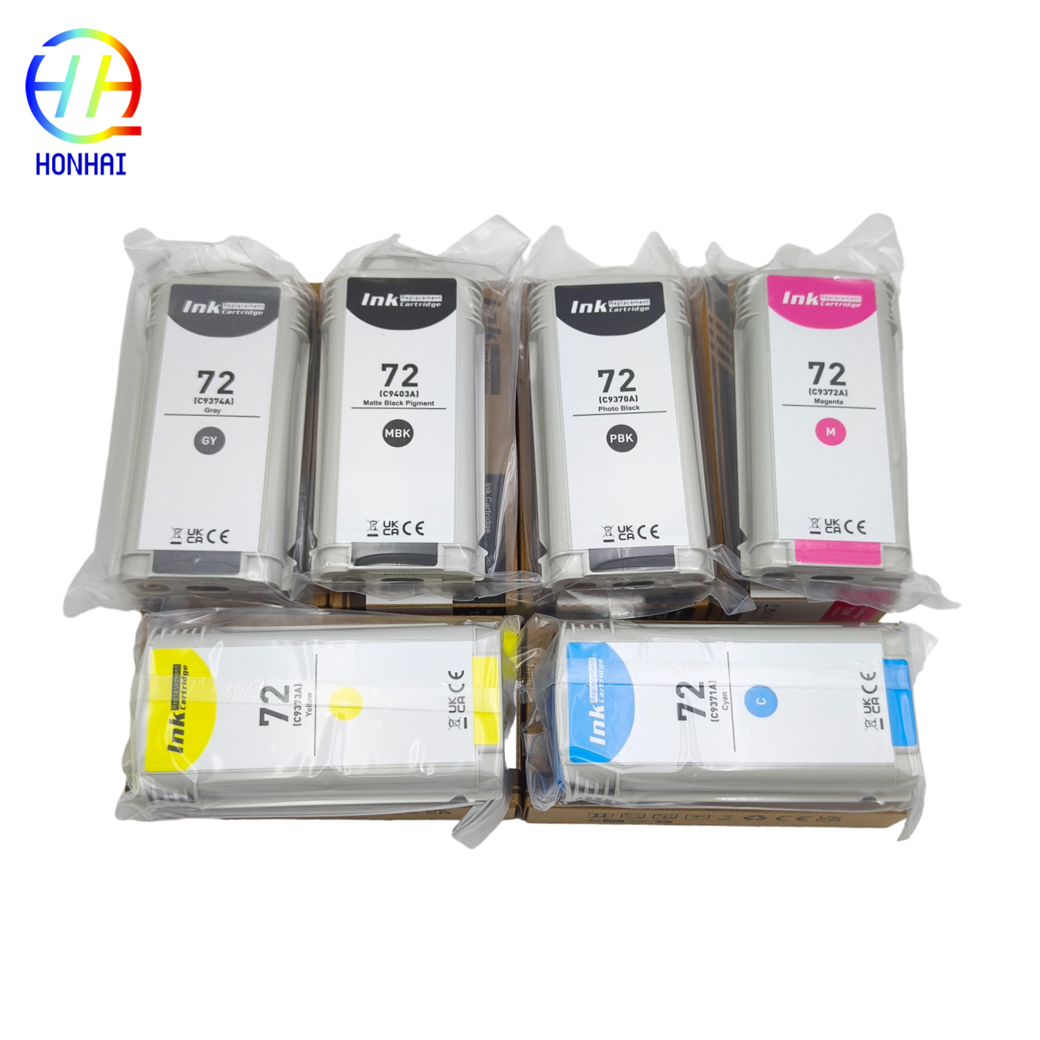 ink Cartridge HP 72 for Designjet T610 T620 T770 T790 C9403A Matte Black C9370A