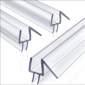 Waterproof PVC Weather Strip for Glass Thickness 6mm/8mm/10mm/12mm 2.2 Meters