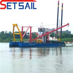 Customized Diesel Engine Hydraulic Cutter Suction River Dredger for Hurbour