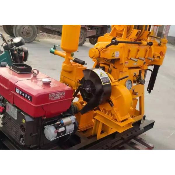 Buy Hydraulic Diesel Engine 200m Deep Water Well Borehole Drilling Rig For Exploration Sample Collecting at wholesale prices