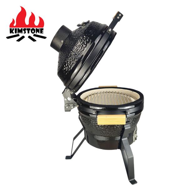 KIMSTONE 13Inch Mullite Keraamiline Keramische Outdoor Charcoal Bbq Grill Bbq Grill Offset Smoker Restaurant Bbq Griller