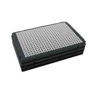 Black Frame White Tubes 384 Well PCR 40 Ul Free Of Dnase And Rnase