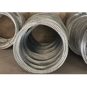 10kg Military Bto-11 Razor Barbed Wire With Central Reinforcement