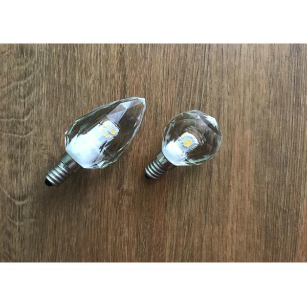 Buy 80ra E12 Led Candle ac120v , High Bright Decorative Crystal Light Bulbs at wholesale prices