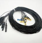 Reusable EEG Cup Electrodes with Gold Plating and 3m Cable