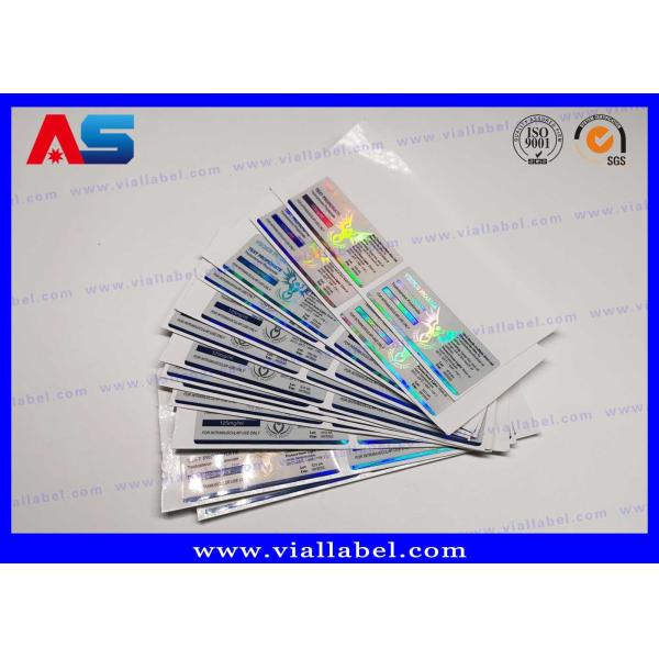 15ml Peptide Bottle Labels Glossy Waterproof Pharmaceutical Glass Vial Labels