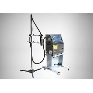White Industrial Inkjet Printer , Inkjet Coding Machine Touching Screen