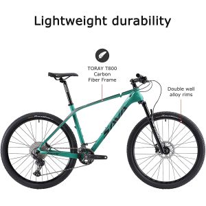 Dark Green SHIMANO Hardtail Mountain Bikes , 22S Sava Mtb 27.5