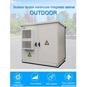 Two room communication outdoor cabinet Fiber Optic Distribution BoxIP55 Iron