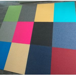 50*50cm Office Carpet Flooring Polypropylene Material OEM Service