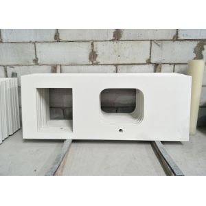 Polished Surface Quartz Stone Countertops for Indoor Kitchen