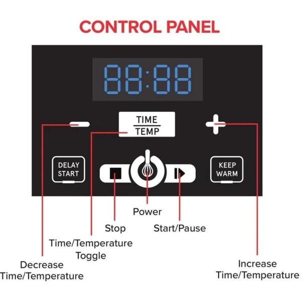 2 In 1 Nonstick Electric Pressure Cooker With Fryer Commercial Cooking Appliances