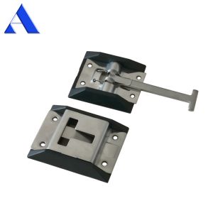 Truck Body Parts T Shape Stainless Steel Truck Camper Door Latch Trailer Truck