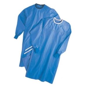 China Waterproof Non Woven Surgical Gown , Light Weight Disposable Lab Gown on sale