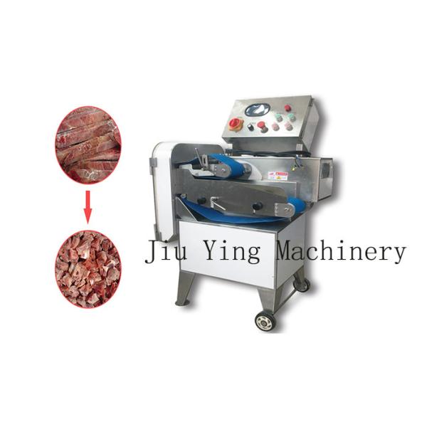 Buy Durable Electric Meat Bone Cutter With Conveyor / Rib Cutting Machine at wholesale prices