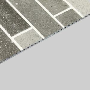 Galleries Exhibitions Aluminum Honeycomb Core Panel 0.6CM Brushed Aluminium