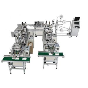 Buy cheap Fully Automatic Disposable Mask Making Machine / Surgical Mask Making Machine from wholesalers