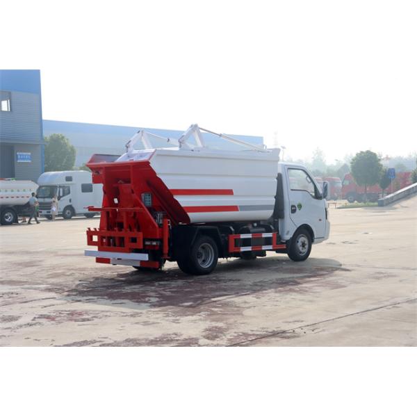 Customized Mini 4x2 5000 CBM Dongfeng Dump Truck With Hydraulic Self-Loading and Unloading