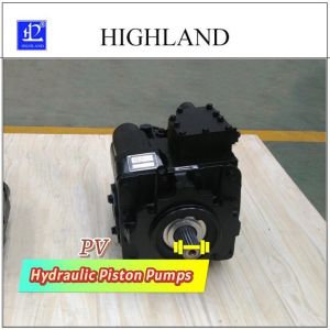 Black High Pressure Hydraulic Piston Pumps Combine Variable Displacement Pumps