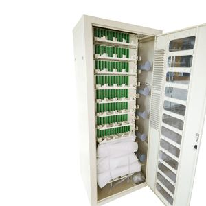 China Indoor Fiber Optic Cabinet Floor Installation With Anti Erosion Performance on sale
