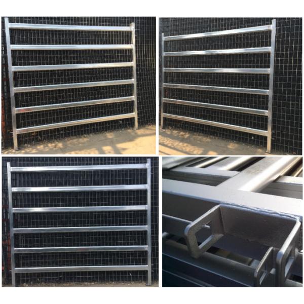 Heavy duty galvanized cattle yard horse fence panel for farm livestock