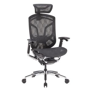 Greenguard Certificated Environmental Office Chair Backrest Chromed Butterfly
