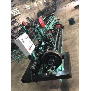 60 Kg / H Twisted Barbed Wire Mesh Making Machine