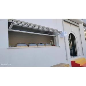 Traditional-Style Folding Window Replication Featuring Classic Hardware Details