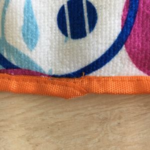 Printed double side 100%polyester absorbing water towels with mesh used in