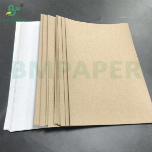 200g - 365g Clay Coated Recycled Paperboard CCKB Kraft Back For Carton Boxes