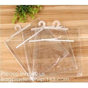 Custom Logo Printing EVA Garment Underwear Clothes Packaging Transparent Button