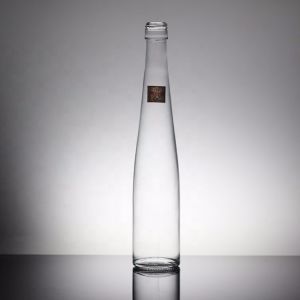 Transparent Round 700ml 350ml Custom Mineral Water Glass Bottle for Industrial