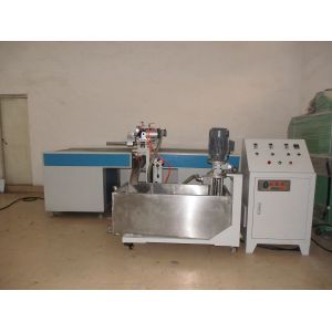 380kw Curtain Coating Machine , 20m/Min Desktop Shower Coater