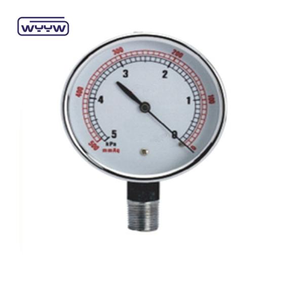 All Stainless Steel Olil Pressure Gauge(Glycerine/Silicone)
