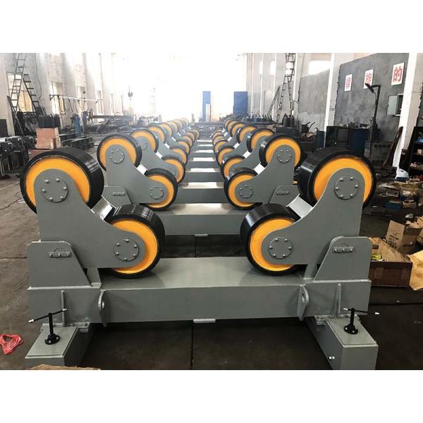 1.5kw Self Alignment Pipe Welding Rotator With PU Material Rollers And Moving