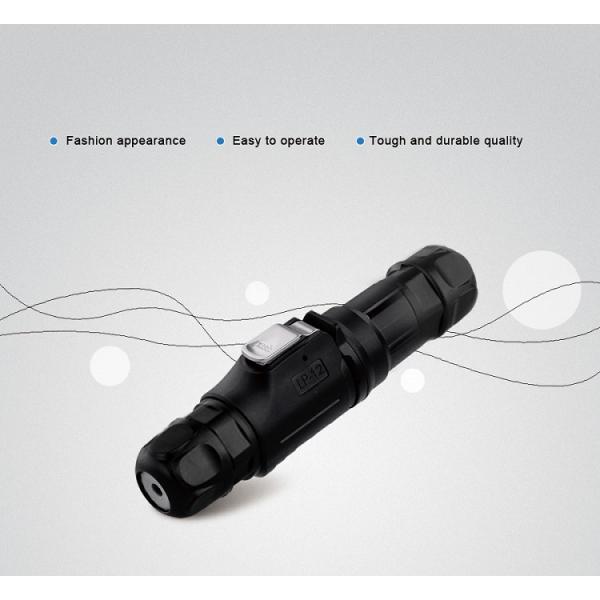 CNLINKO Male Female Panel Mount Industrial Wire Connector 7 Pin Waterproof Plug Socket Metal Cable Connector