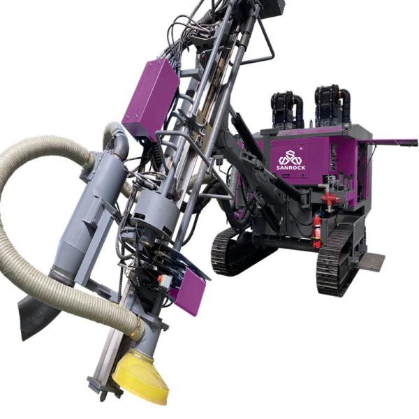 Hydraulic DTH Drilling Rig Crawler Integrated Drilling Equipment Diesel Mining DTH Drill Machine