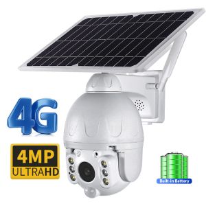Audio WiFi Spotlight 4G Solar Camera With AI Motion Detection