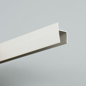 Flexible PVC Plastic Extrusion ABS PP Profiles Customized Channel