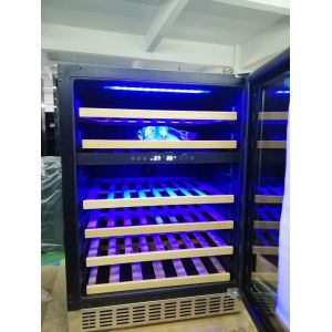 150L 31 Bottle Single Zone Wine Coolers With Conmpressor