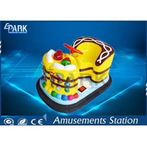 Convenient Operation Kids Bumper Cars For Toddlers Cute Design 34KG