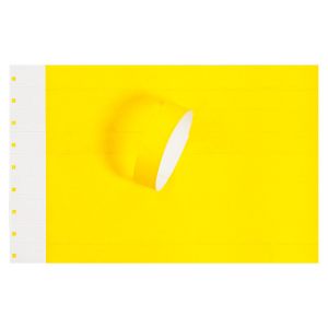 Adjustable Tyvek Custom Festival Bracelet Waterproof VIP Entry Admission Paper