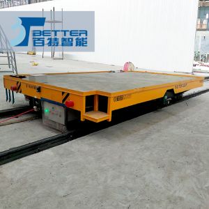 15ton China Motorized Transfer Cart for Handling Material Rail Trolley Handling